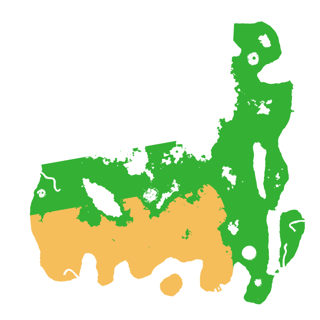 Biome Rust Map: Procedural Map, Size: 4000, Seed: 910145348