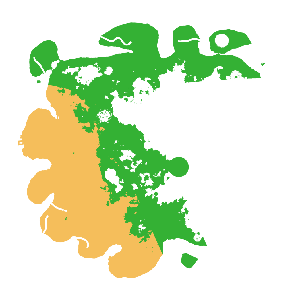 Biome Rust Map: Procedural Map, Size: 3900, Seed: 214768