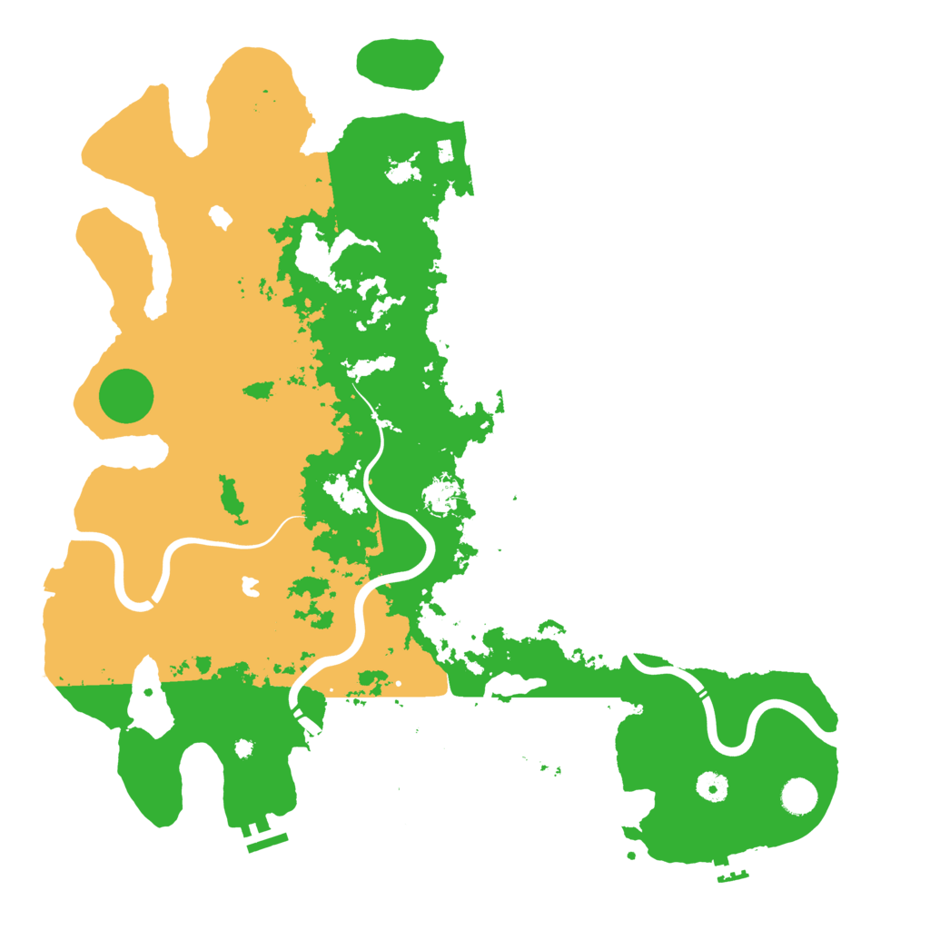 Biome Rust Map: Procedural Map, Size: 4500, Seed: 1650607689