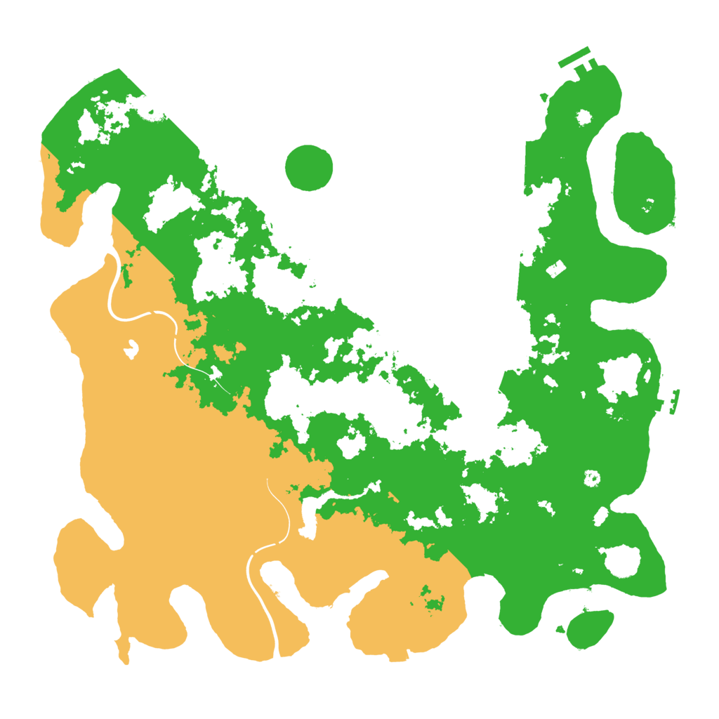 Biome Rust Map: Procedural Map, Size: 4250, Seed: 58191048