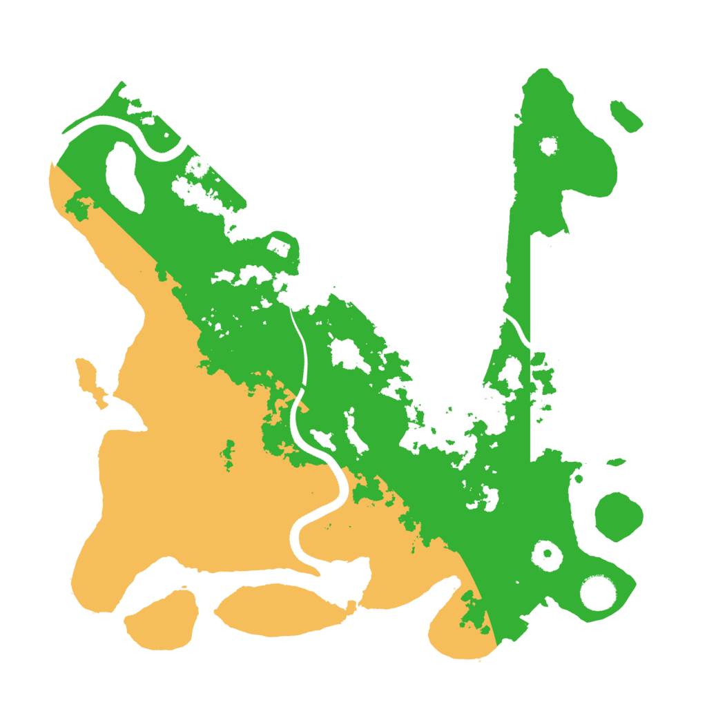 Biome Rust Map: Procedural Map, Size: 3500, Seed: 1737371955