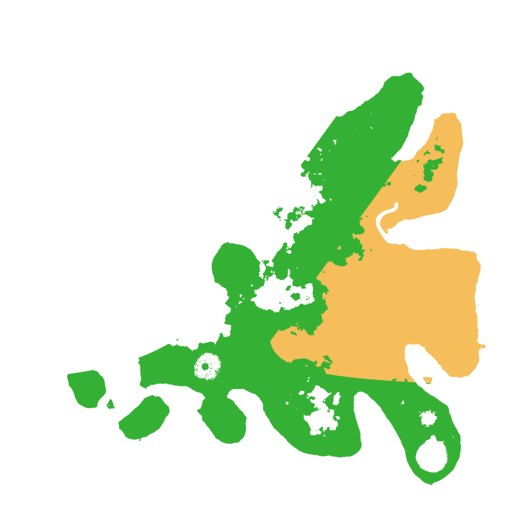 Biome Rust Map: Procedural Map, Size: 3000, Seed: 1556461565