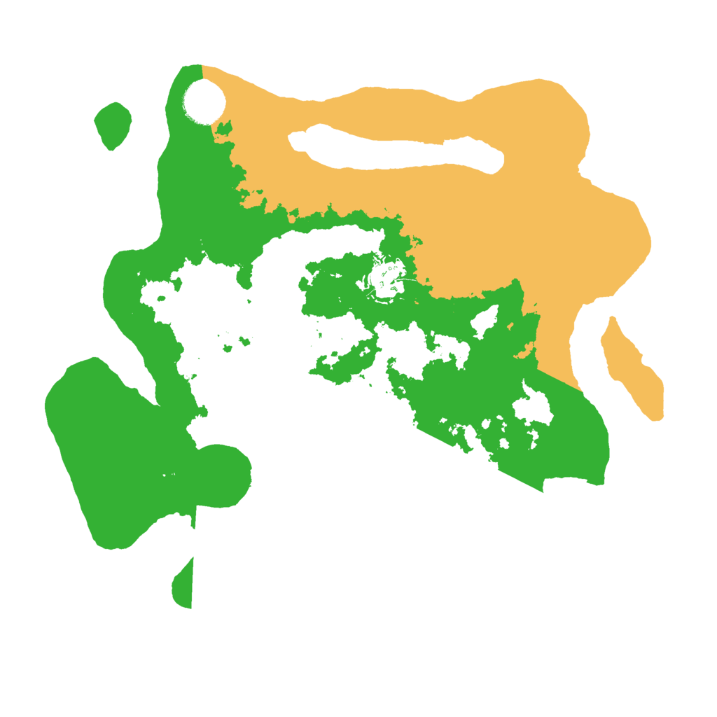 Biome Rust Map: Barren, Size: 3000, Seed: 1406120633