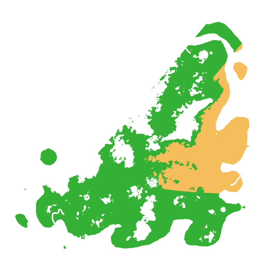 Biome Rust Map: Procedural Map, Size: 4500, Seed: 69247