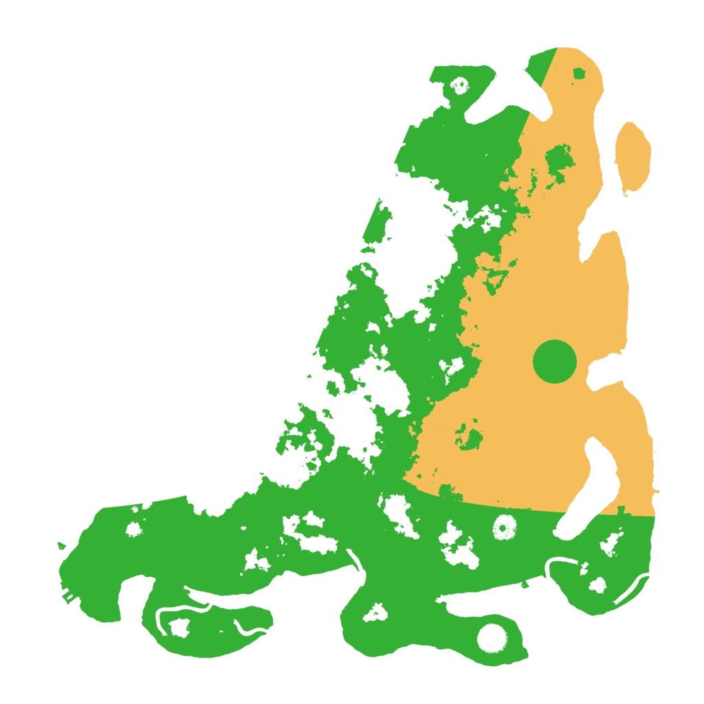 Biome Rust Map: Procedural Map, Size: 4250, Seed: 497655628