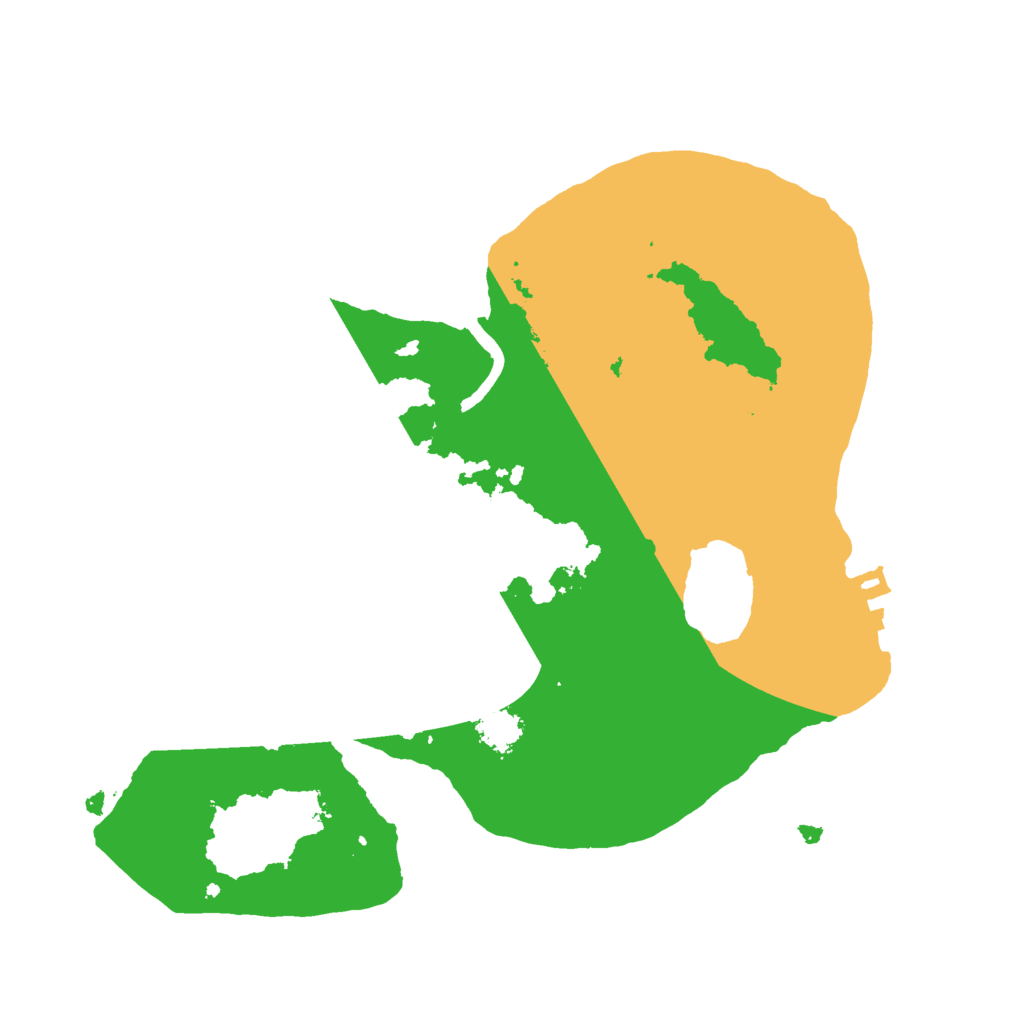 Biome Rust Map: Procedural Map, Size: 2250, Seed: 2117621132