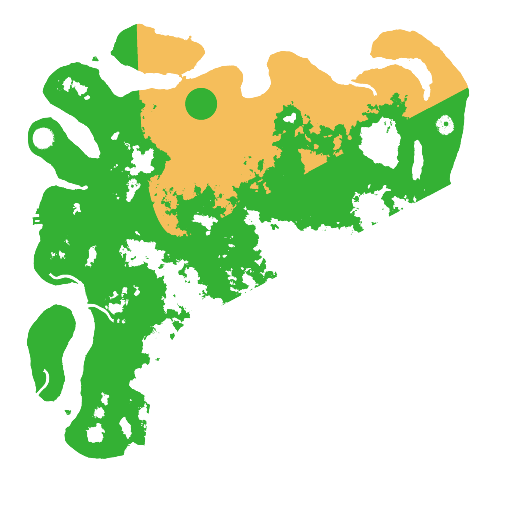Biome Rust Map: Procedural Map, Size: 4250, Seed: 1167014227