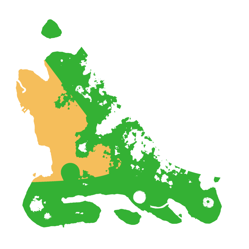 Biome Rust Map: Procedural Map, Size: 3500, Seed: 1924676608