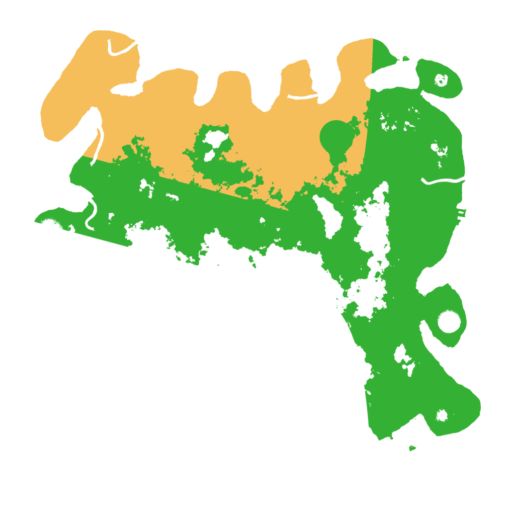 Biome Rust Map: Procedural Map, Size: 4000, Seed: 406