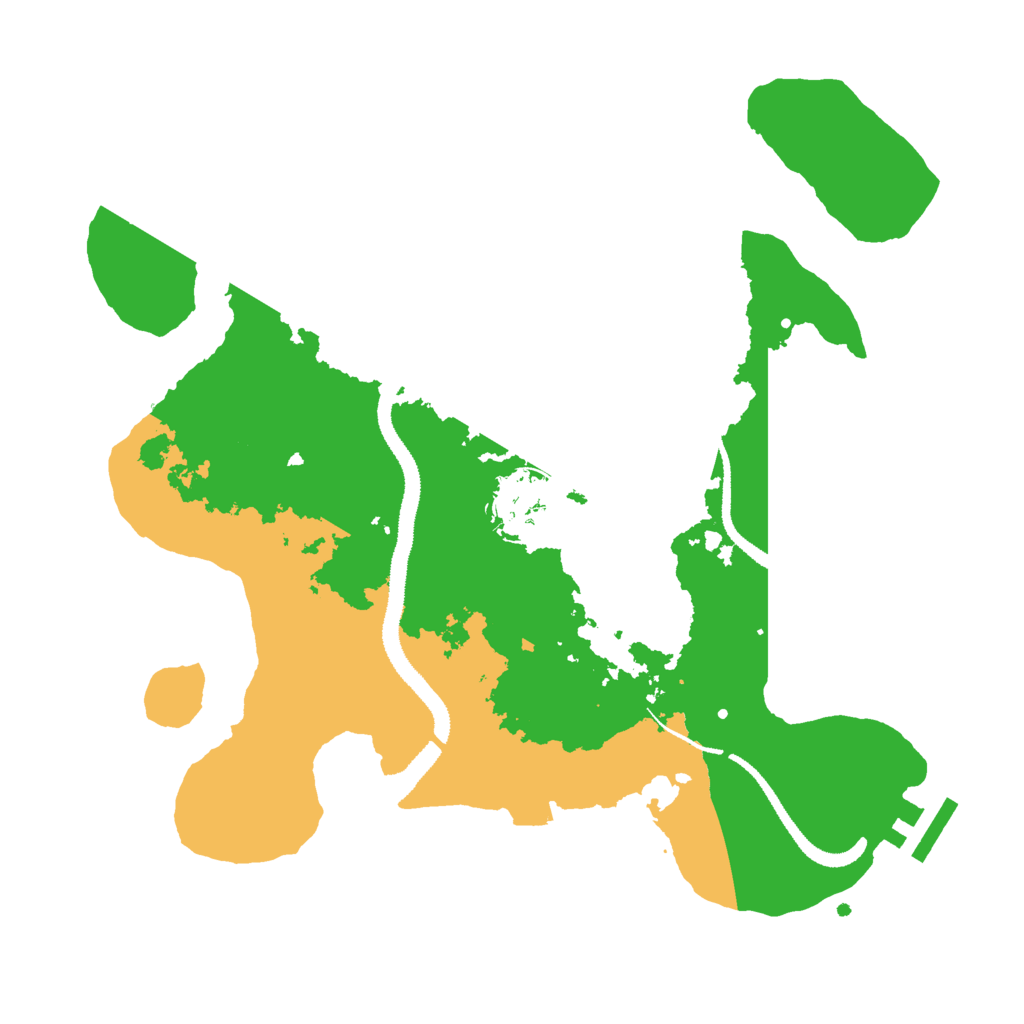 Biome Rust Map: Procedural Map, Size: 3000, Seed: 4472
