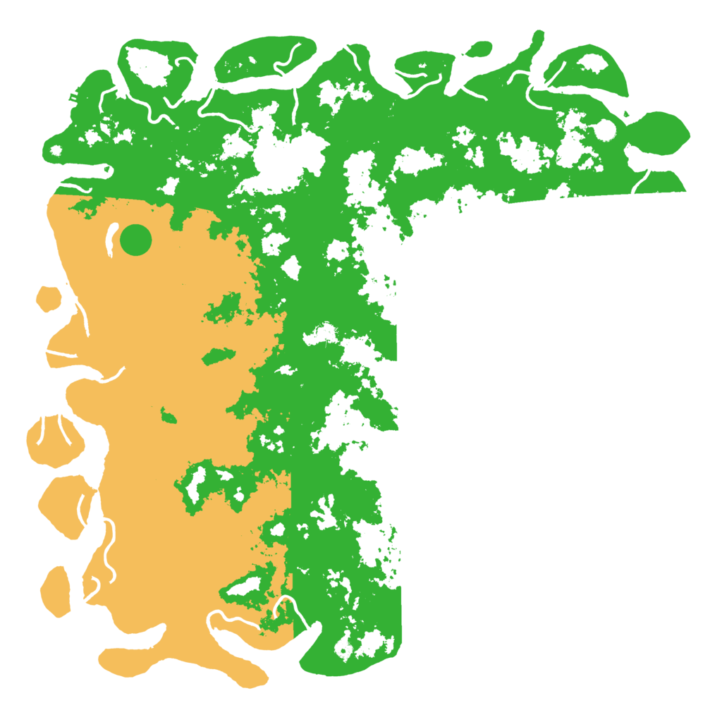 Biome Rust Map: Procedural Map, Size: 6000, Seed: 936283555