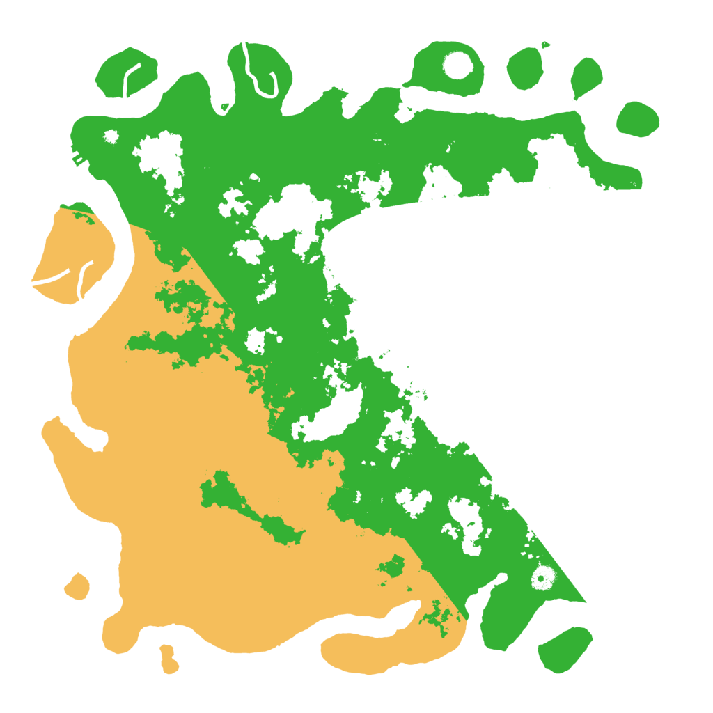 Biome Rust Map: Procedural Map, Size: 4500, Seed: 1170450217