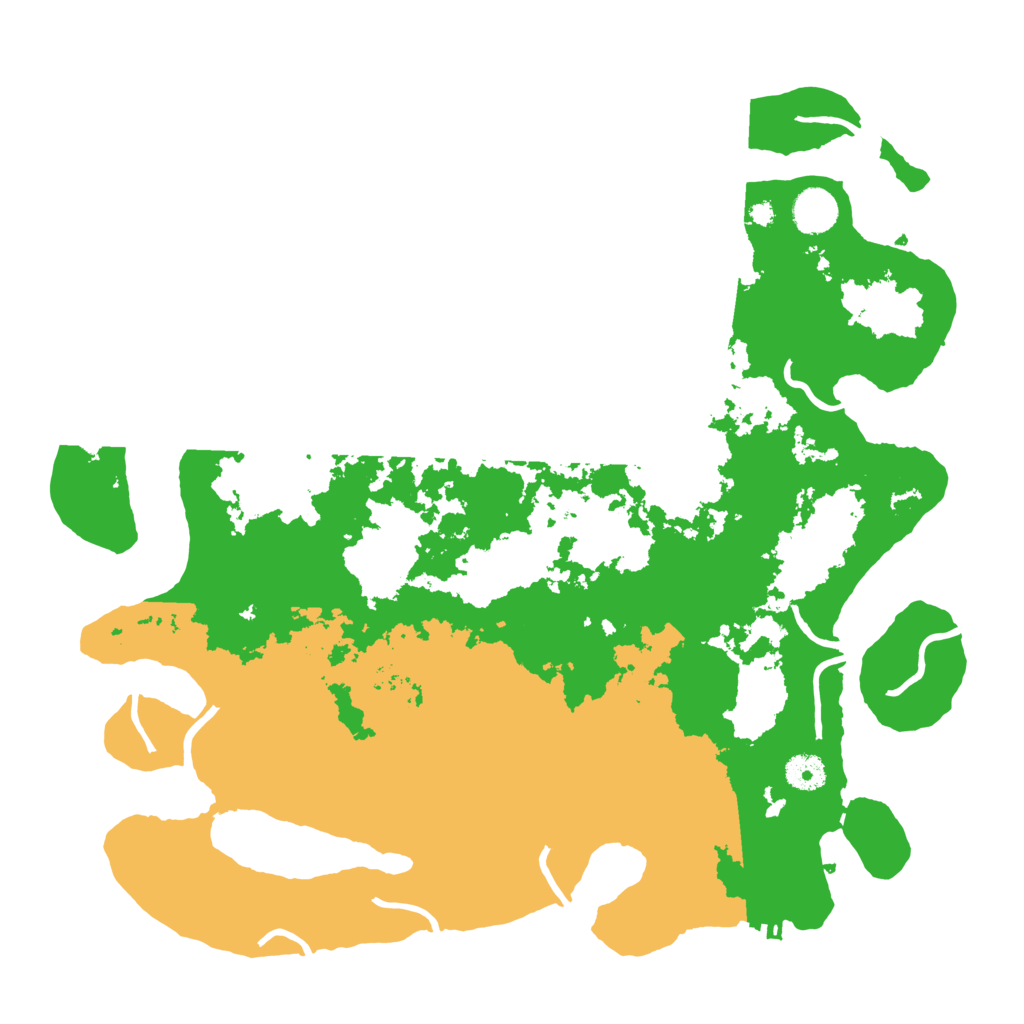 Biome Rust Map: Procedural Map, Size: 4000, Seed: 2343456