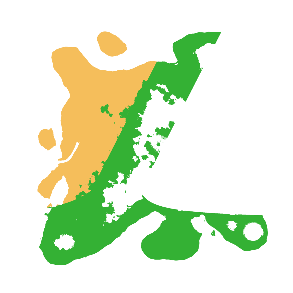 Biome Rust Map: Procedural Map, Size: 2800, Seed: 1669079886