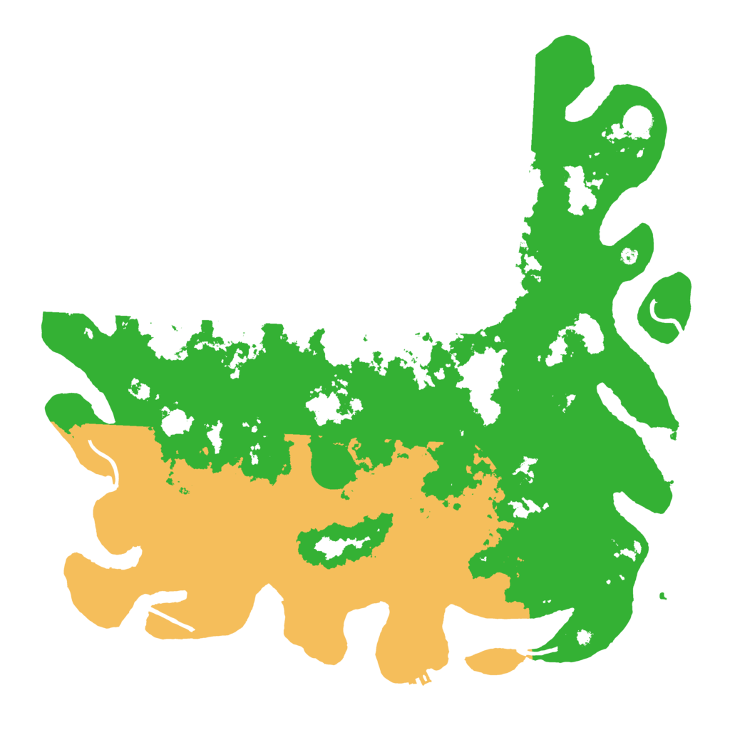 Biome Rust Map: Procedural Map, Size: 4500, Seed: 1717581993