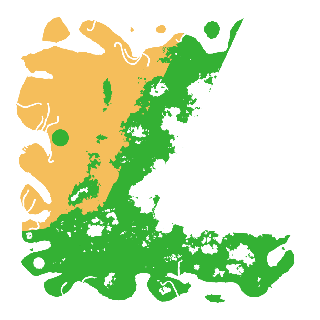 Biome Rust Map: Procedural Map, Size: 5000, Seed: 196855877