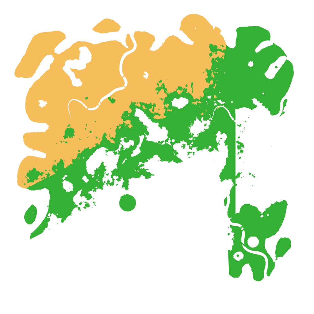 Biome Rust Map: Procedural Map, Size: 5000, Seed: 62640