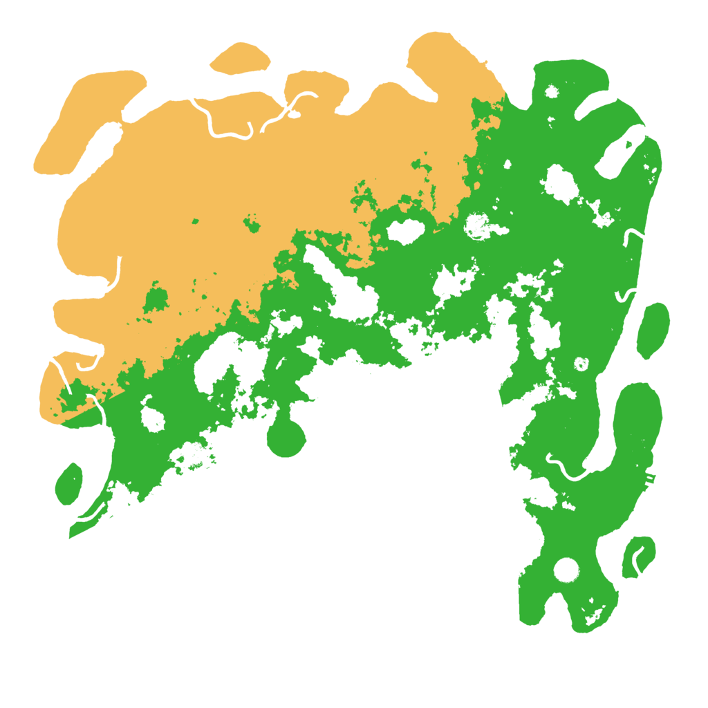 Biome Rust Map: Procedural Map, Size: 5000, Seed: 62640