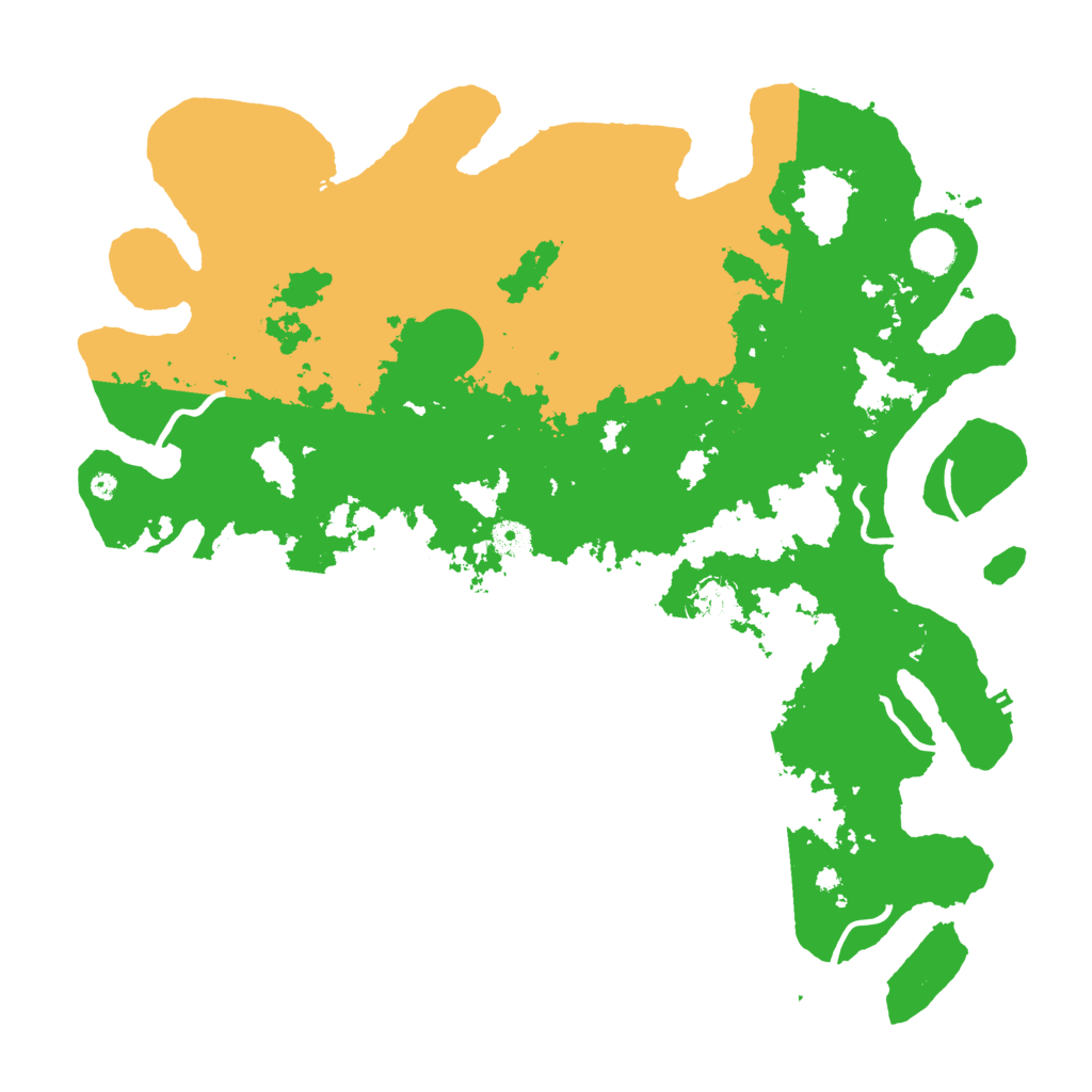 Biome Rust Map: Procedural Map, Size: 4300, Seed: 847