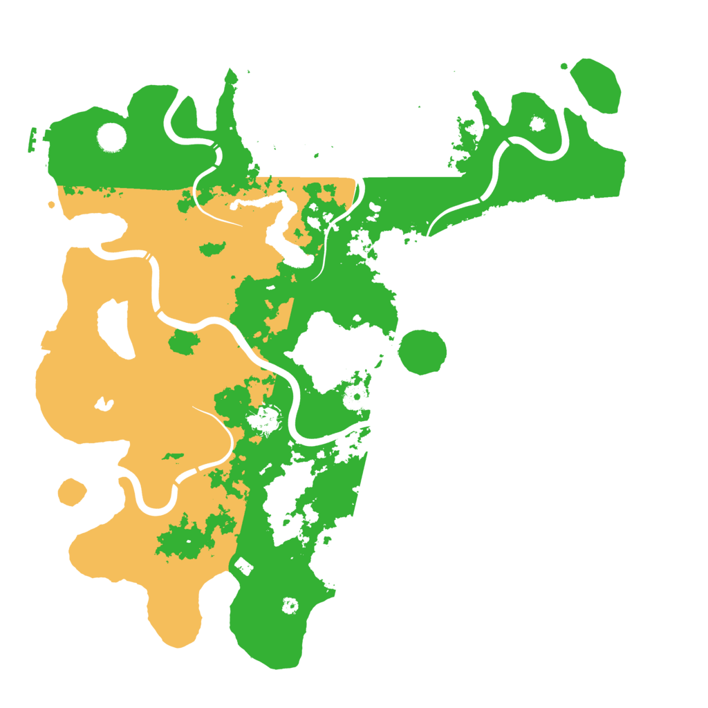 Biome Rust Map: Procedural Map, Size: 4250, Seed: 1787571165