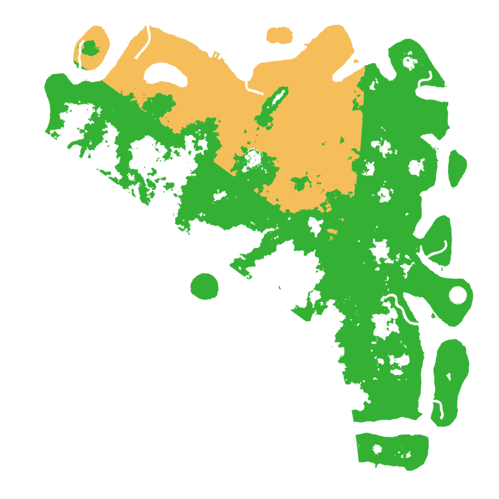 Biome Rust Map: Procedural Map, Size: 5000, Seed: 1778775