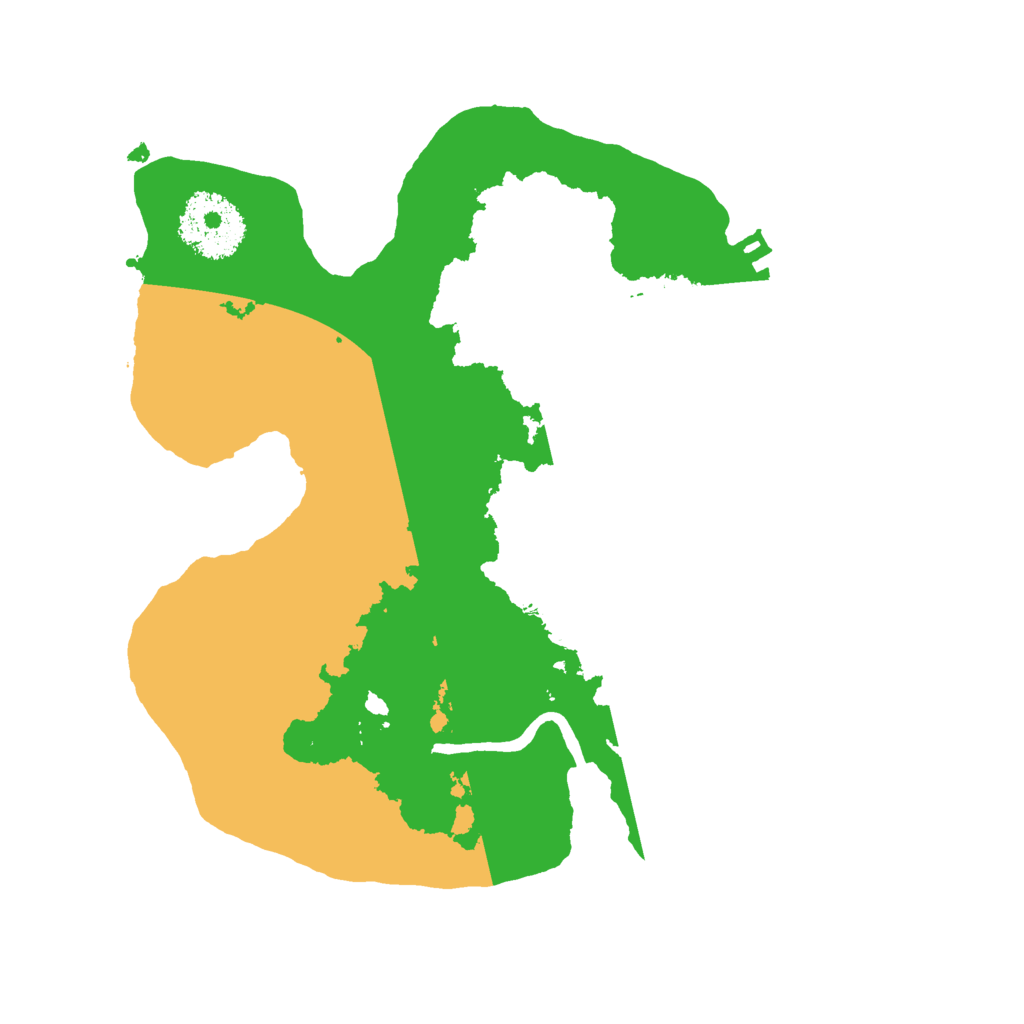 Biome Rust Map: Procedural Map, Size: 2397, Seed: 646594