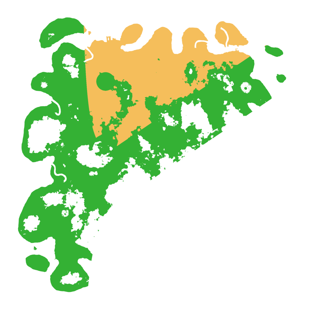 Biome Rust Map: Procedural Map, Size: 4500, Seed: 2505