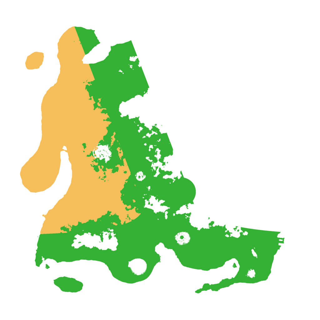 Biome Rust Map: Procedural Map, Size: 3500, Seed: 1142745444