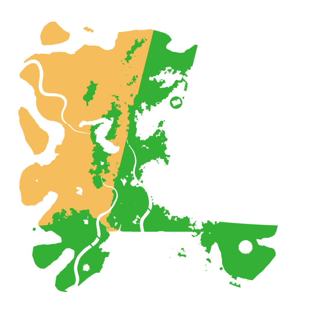 Biome Rust Map: Procedural Map, Size: 4000, Seed: 1372366227