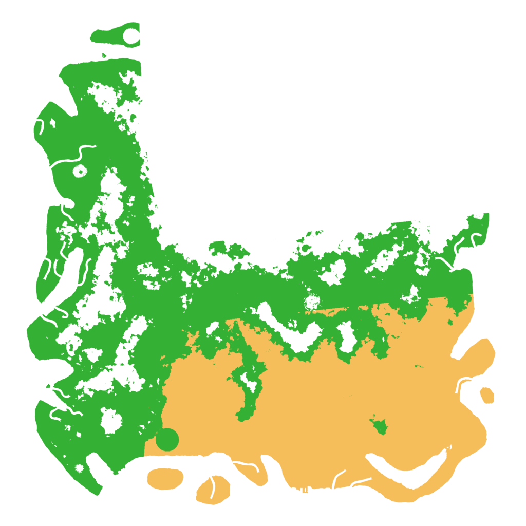 Biome Rust Map: Procedural Map, Size: 6000, Seed: 978389724