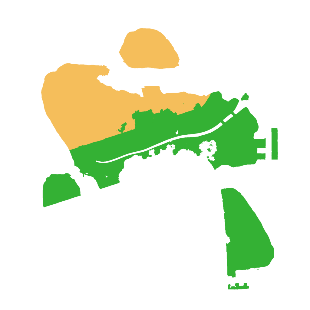 Biome Rust Map: Procedural Map, Size: 2000, Seed: 898989882