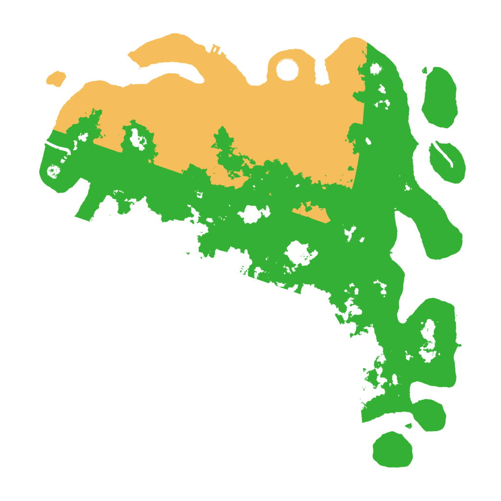 Biome Rust Map: Procedural Map, Size: 4000, Seed: 424288462