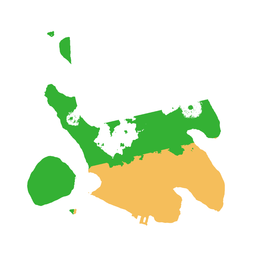 Biome Rust Map: Procedural Map, Size: 2000, Seed: 986512146