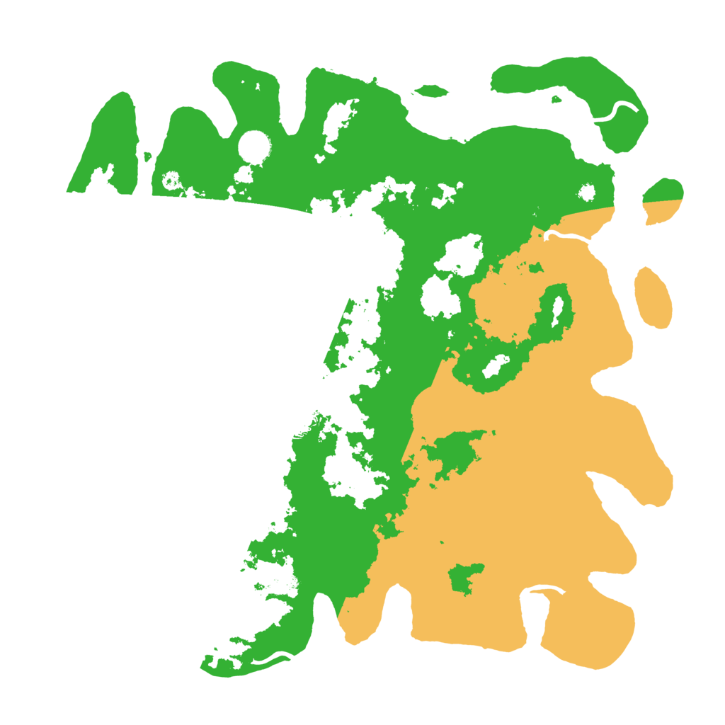 Biome Rust Map: Procedural Map, Size: 3910, Seed: 12345