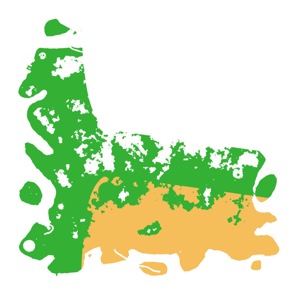 Biome Rust Map: Procedural Map, Size: 4500, Seed: 743