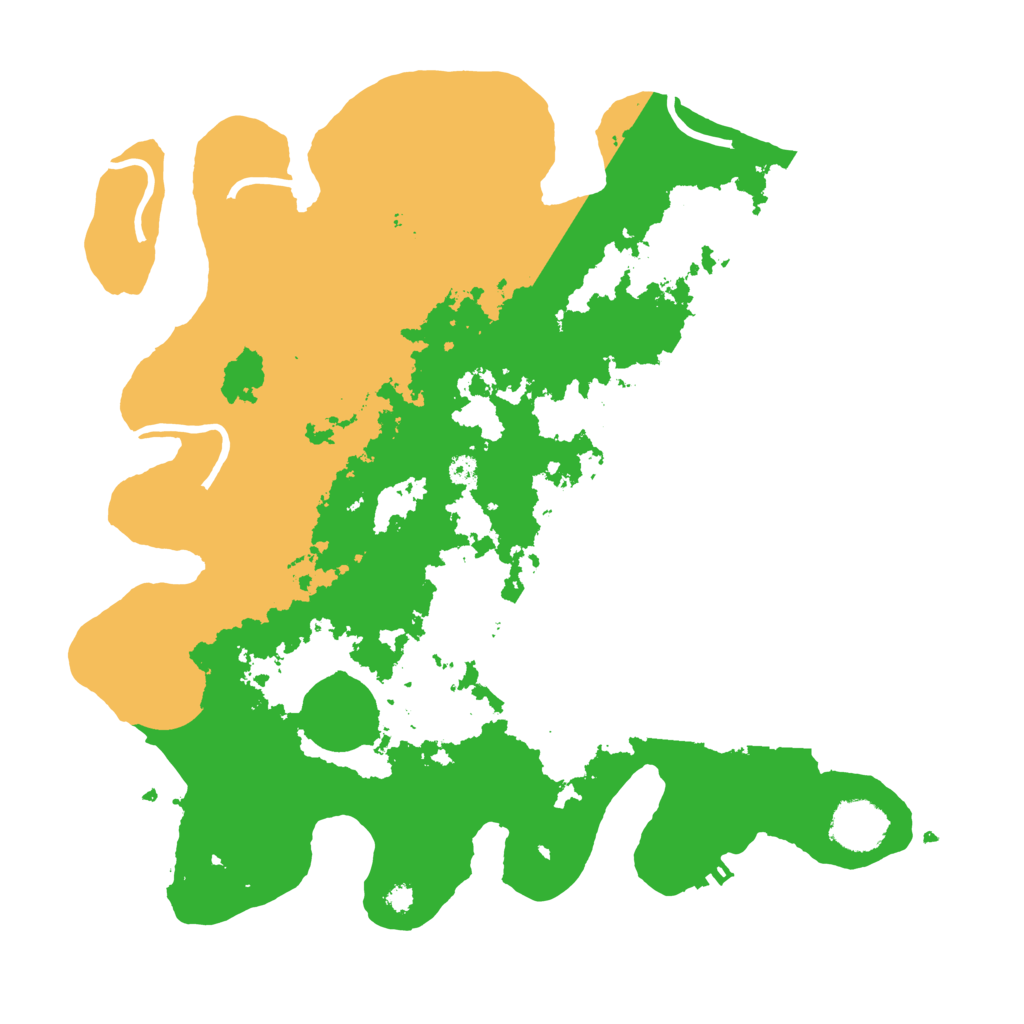 Biome Rust Map: Procedural Map, Size: 3550, Seed: 936651