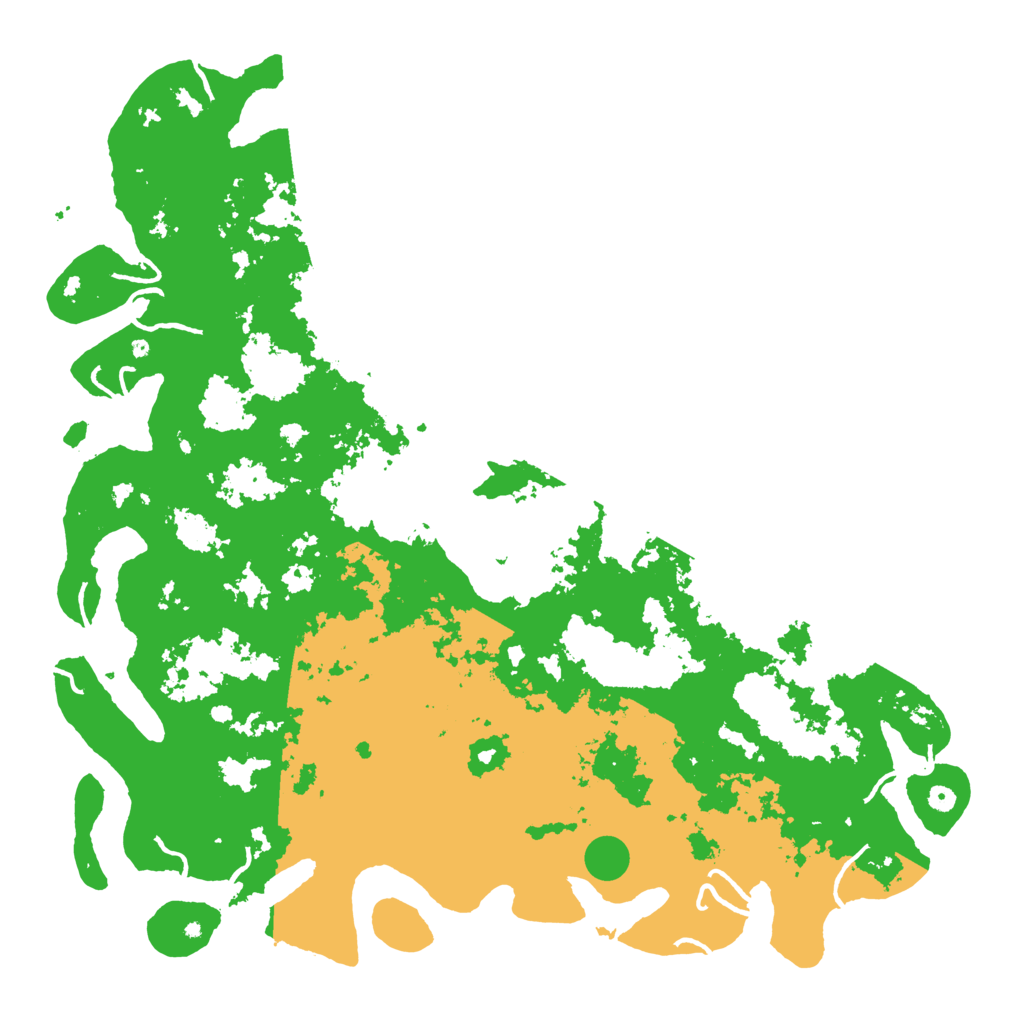 Biome Rust Map: Procedural Map, Size: 6000, Seed: 1342220500