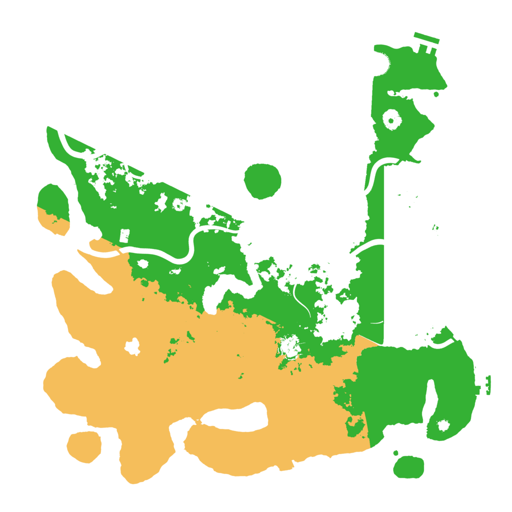 Biome Rust Map: Procedural Map, Size: 4000, Seed: 2256343