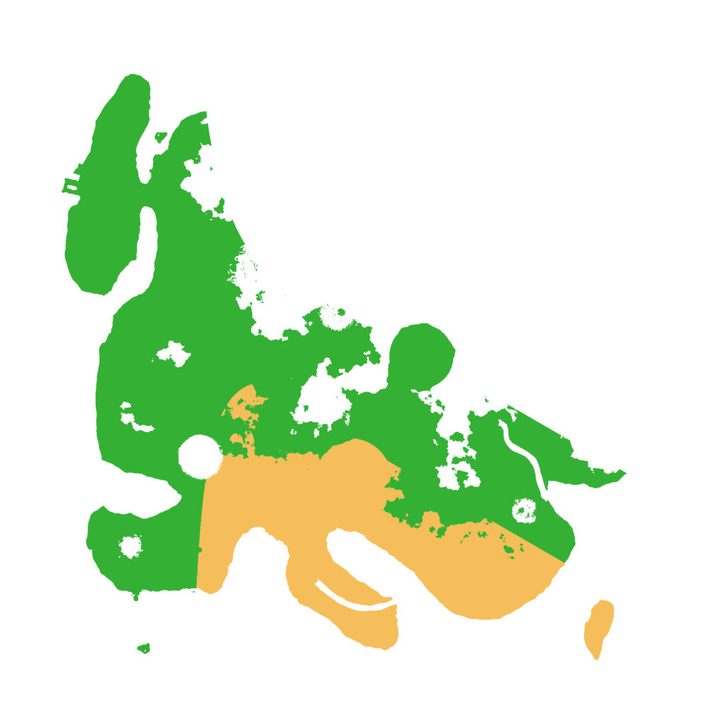 Biome Rust Map: Procedural Map, Size: 3000, Seed: 11130