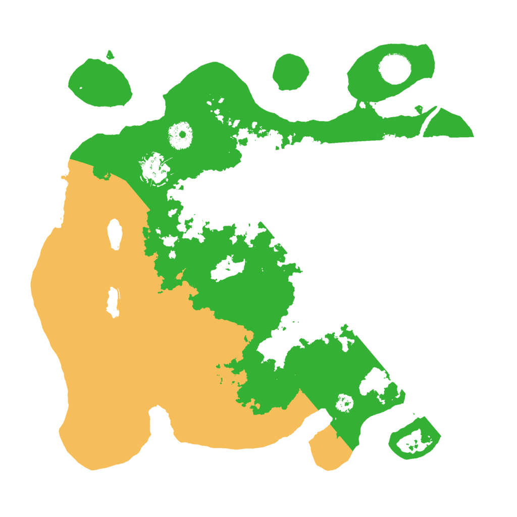 Biome Rust Map: Procedural Map, Size: 3000, Seed: 810510959