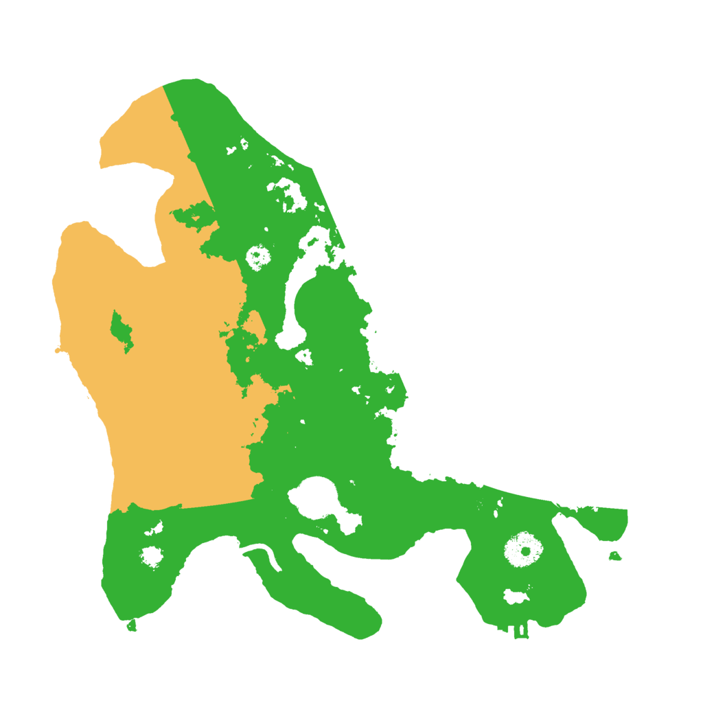 Biome Rust Map: Procedural Map, Size: 3000, Seed: 9373