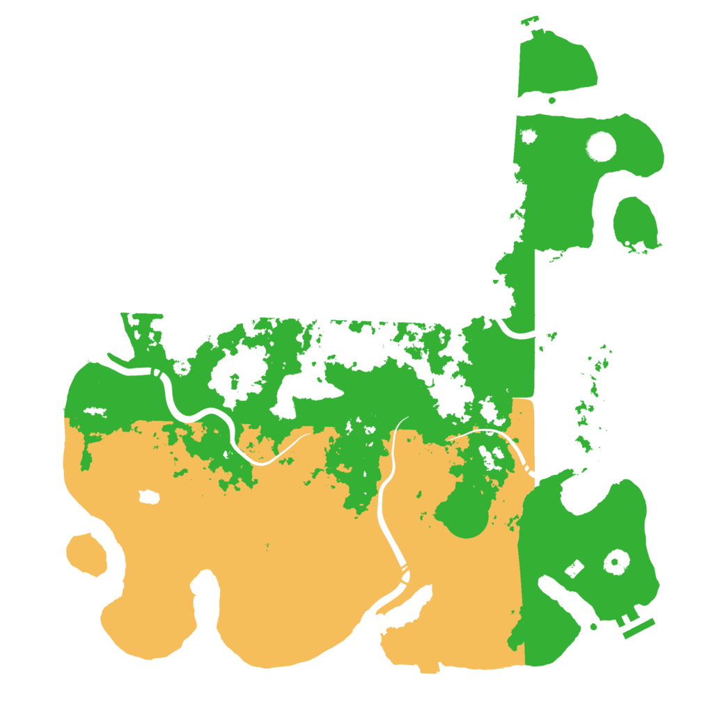 Biome Rust Map: Procedural Map, Size: 4250, Seed: 987456
