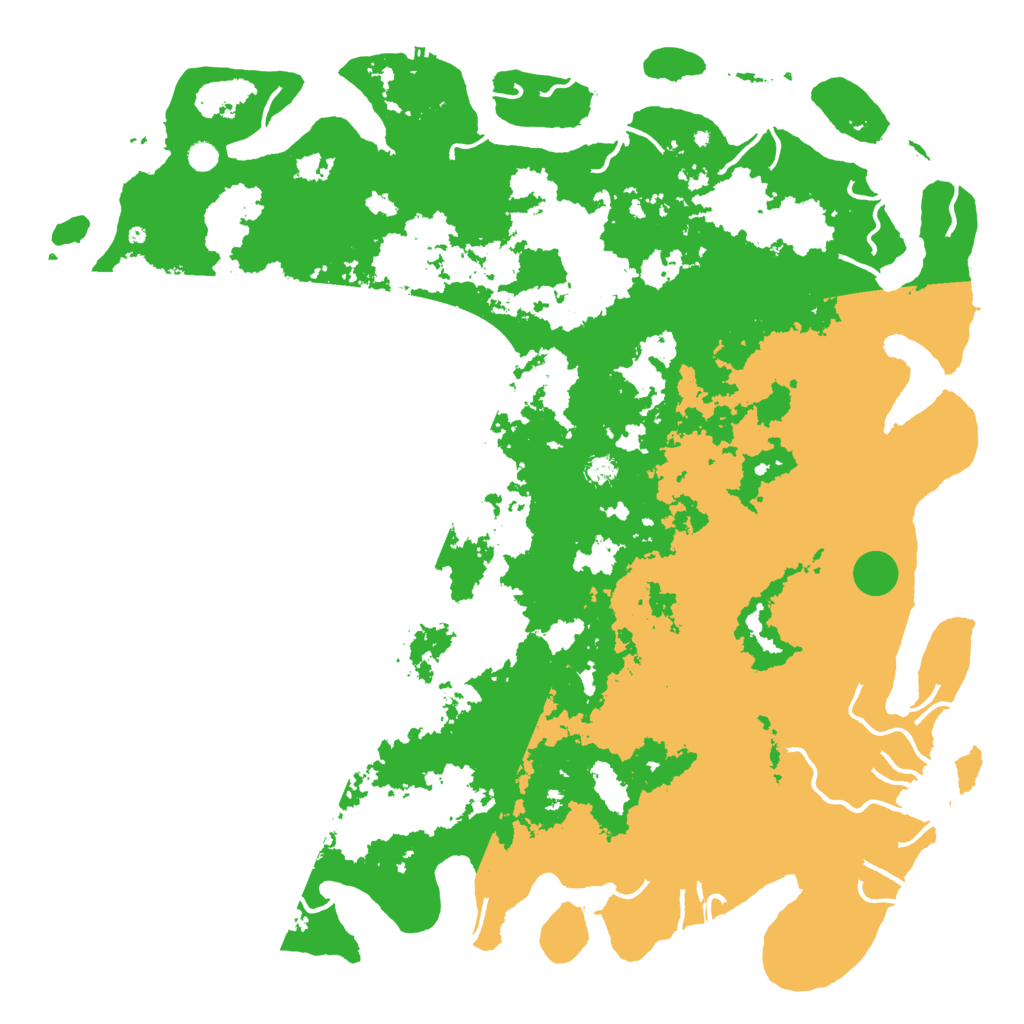 Biome Rust Map: Procedural Map, Size: 6000, Seed: 895627376