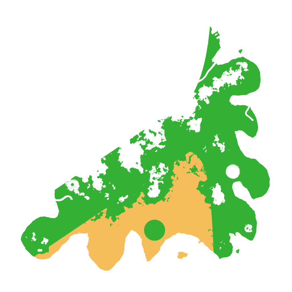 Biome Rust Map: Procedural Map, Size: 3680, Seed: 15789