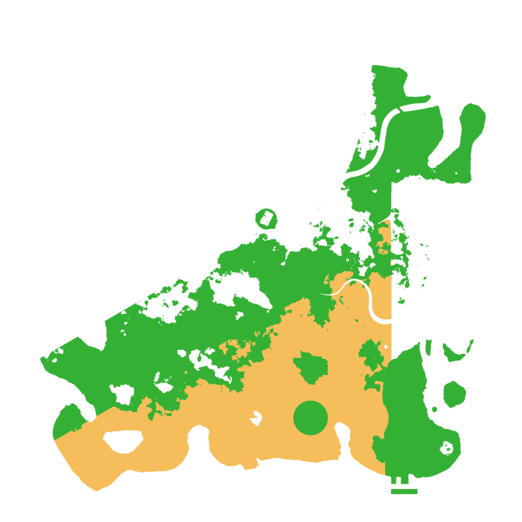 Biome Rust Map: Procedural Map, Size: 4000, Seed: 1842784486