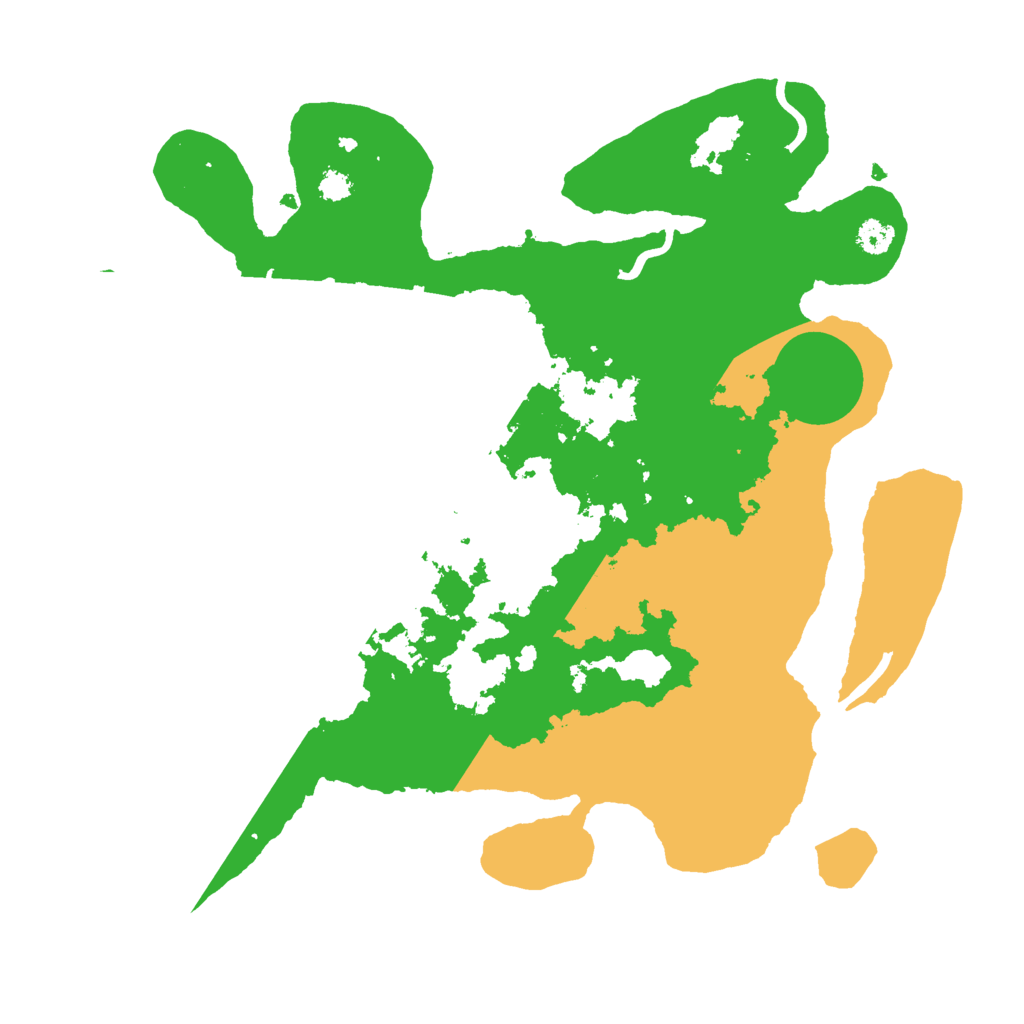 Biome Rust Map: Procedural Map, Size: 3000, Seed: 162576940