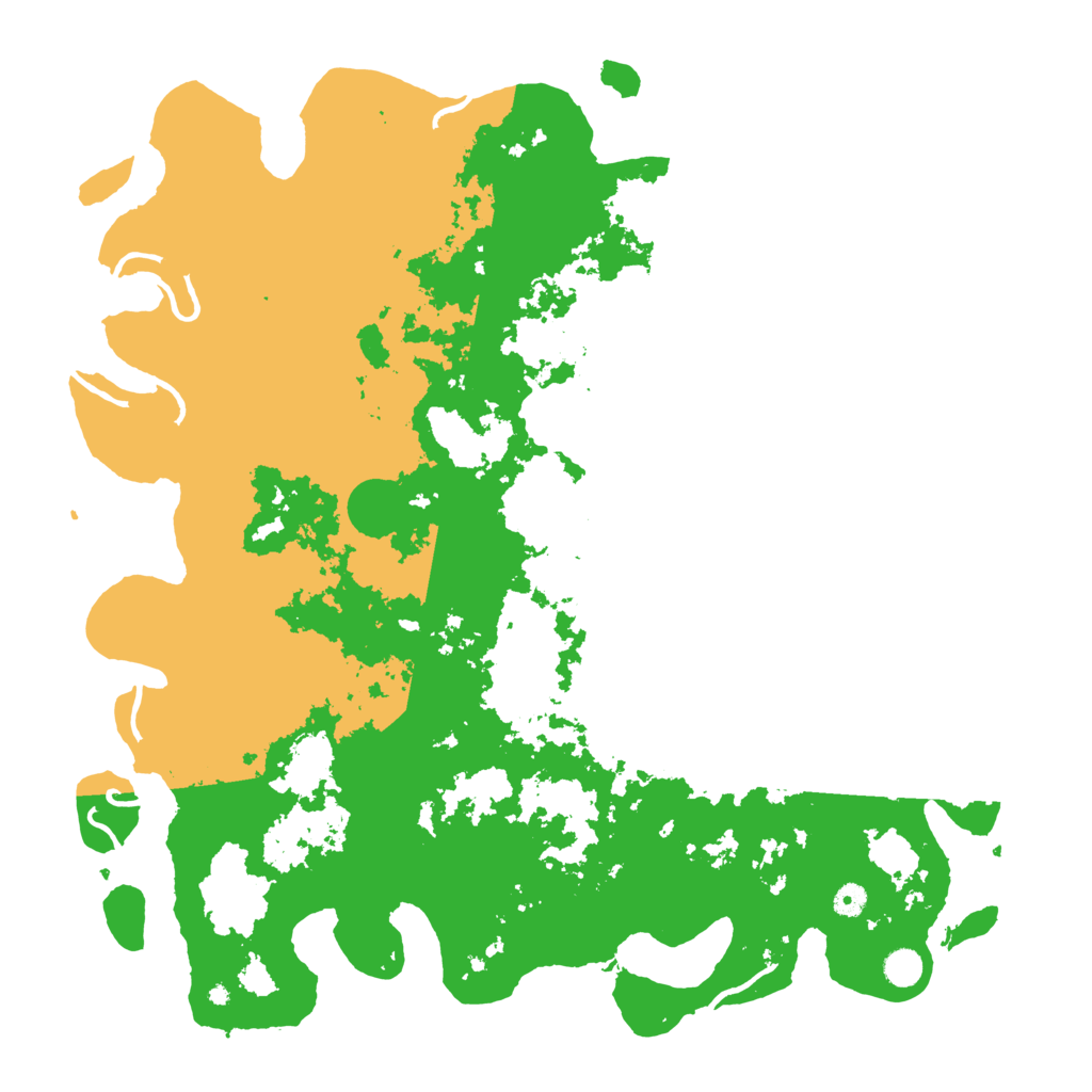 Biome Rust Map: Procedural Map, Size: 5000, Seed: 3652148