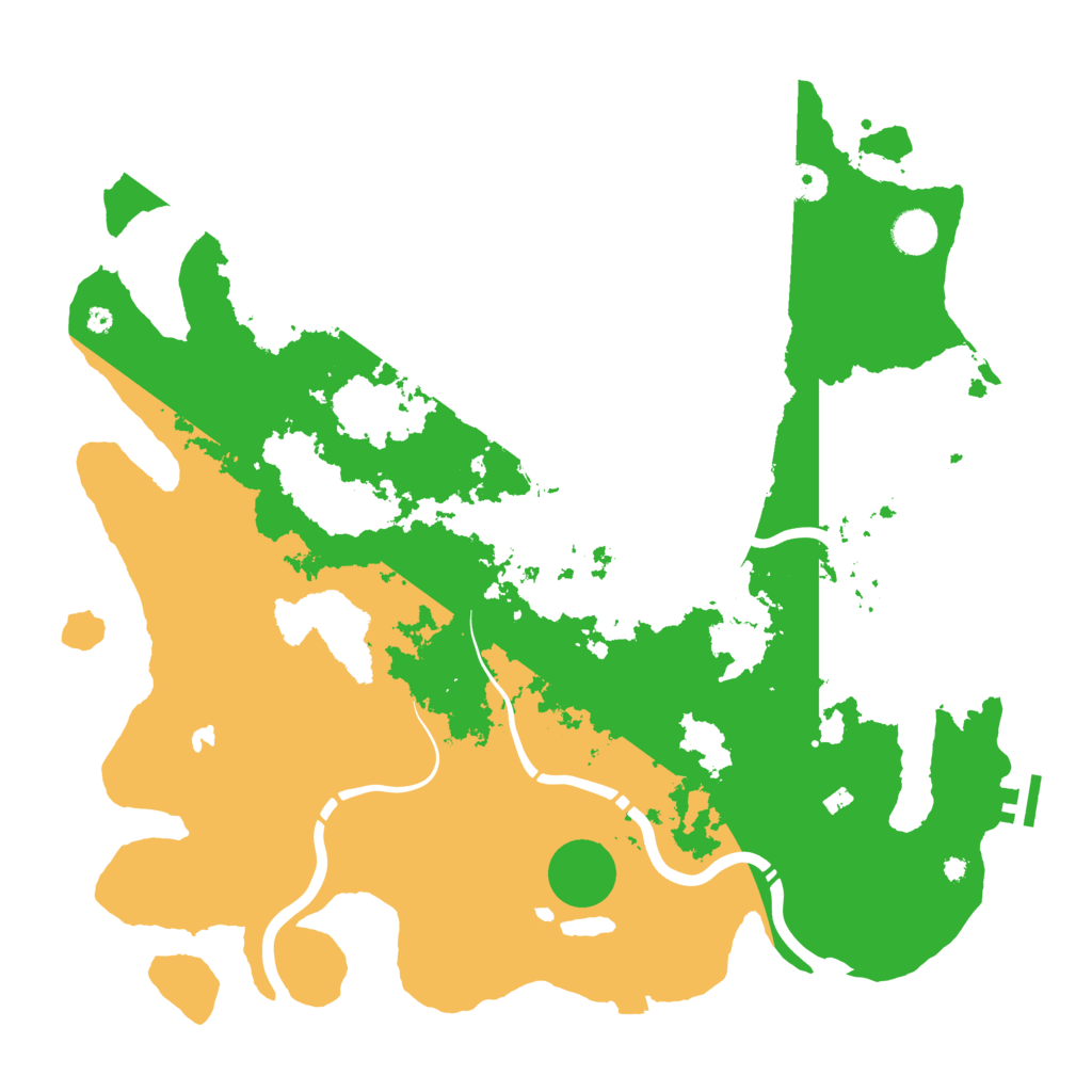 Biome Rust Map: Procedural Map, Size: 4250, Seed: 1684466355