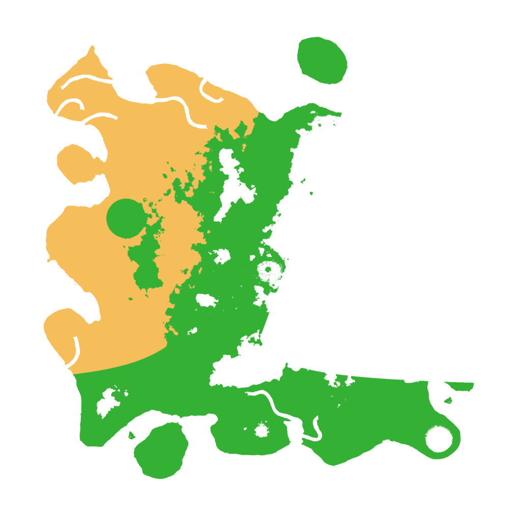 Biome Rust Map: Procedural Map, Size: 3500, Seed: 436375760