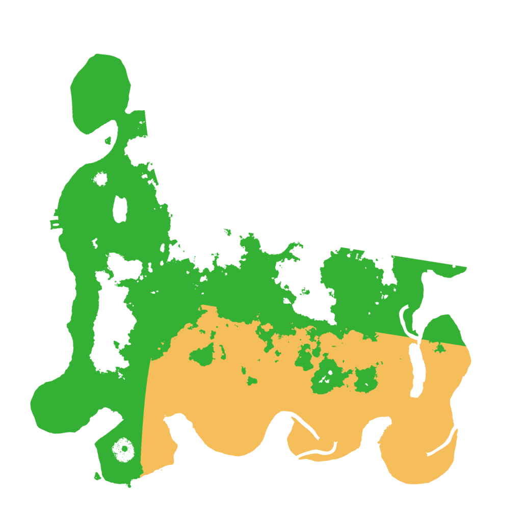 Biome Rust Map: Procedural Map, Size: 3500, Seed: 1716078925